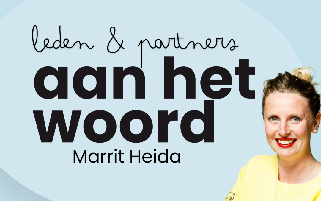 Aan het woord: Marrit Heida