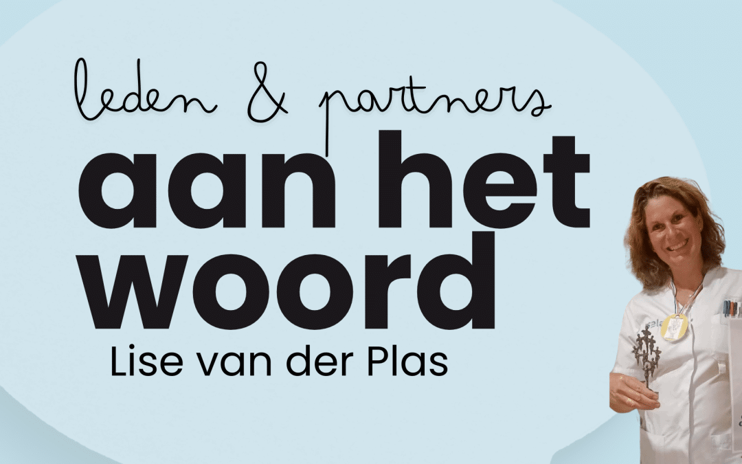 Aan het woord: Lise van der Plas