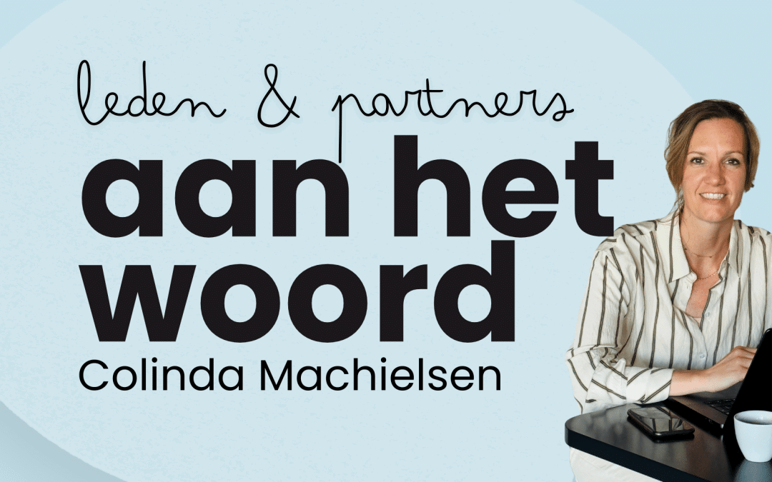 Aan het woord: Colinda Machielsen