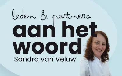 Aan het woord: Sandra van Veluw