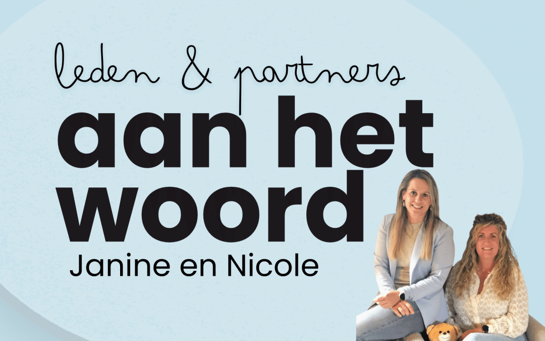 Aan het woord: Janine en Nicole van Kinderverpleegkundige aan huis
