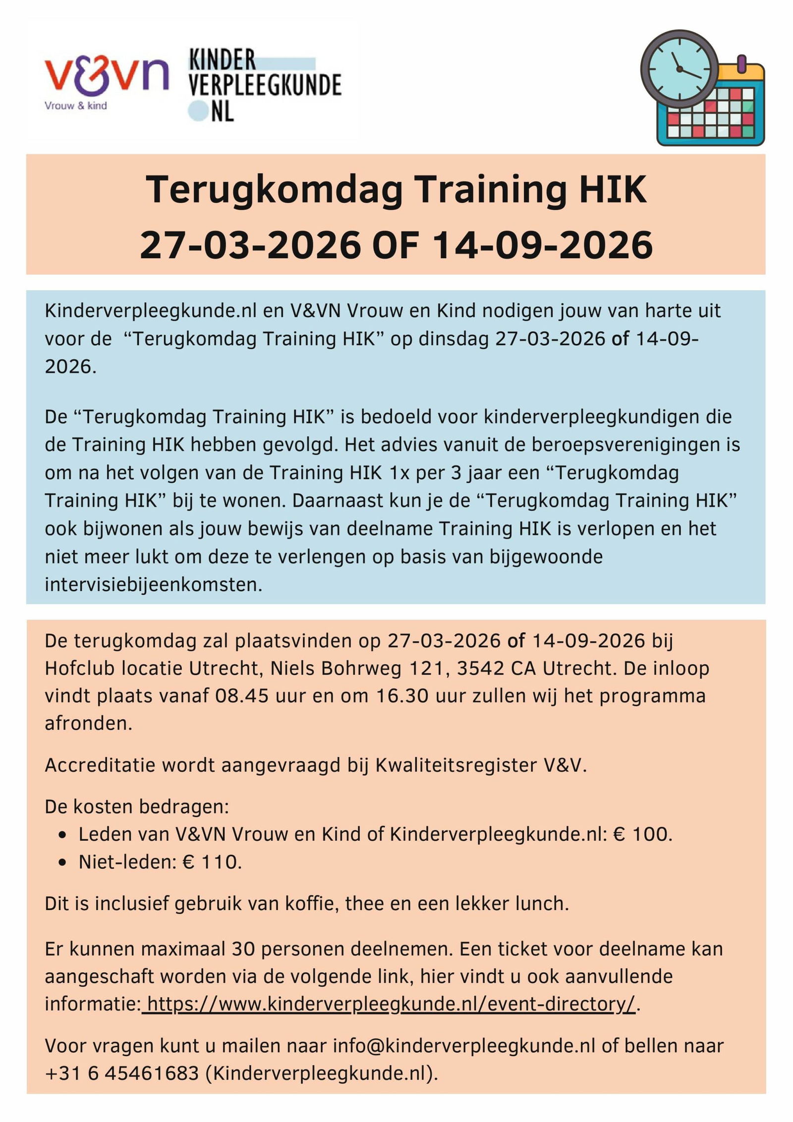 Terugkomdag Training HIK 11-04-2025
